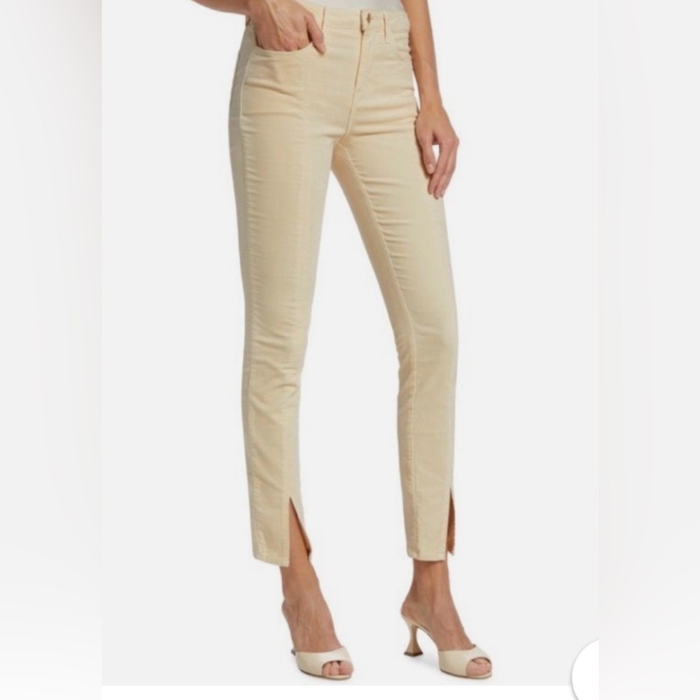 L'AGENCE Beige High-Waist Pants